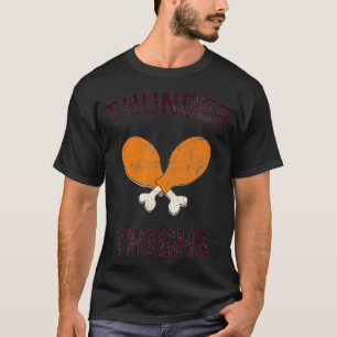 Camiseta O Trovão Ganha Feriado no Dia da Turquia