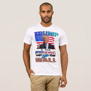 Camiseta O TRUNFO É SEU PRESIDENTE! Obtenha sobre a parede