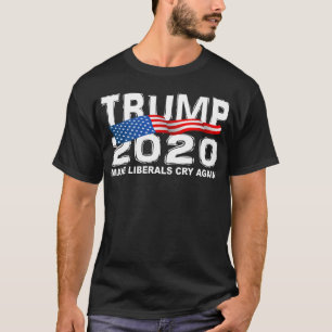 Camiseta O TRUNFO engraçado 2020 faz liberais grita outra