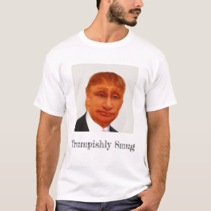 Camiseta O trunfo soberbo Putin enfrenta o t-shirt