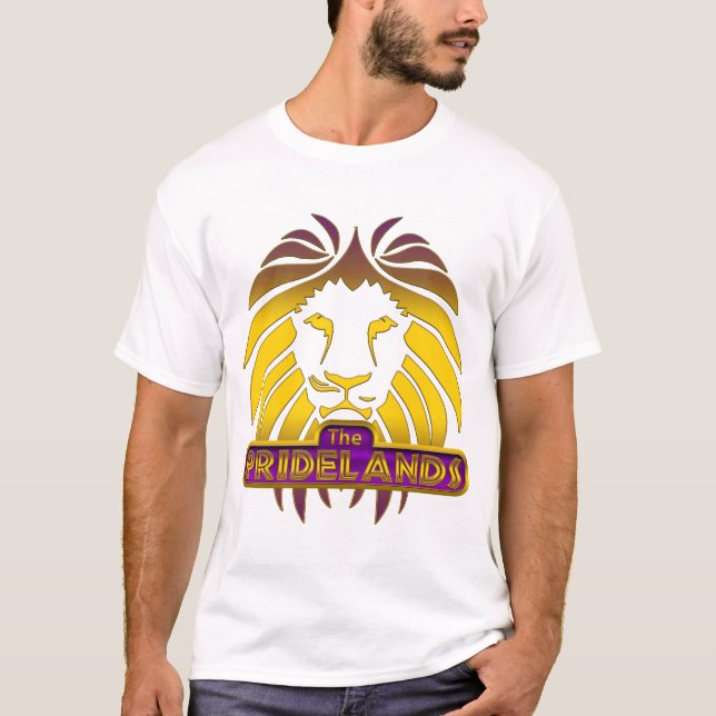 Camiseta O Tshirt 2018 dos homens oficiais de Pridelands (Frente)