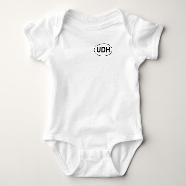 Camiseta O Tshirt das mulheres de UDH (Frente)