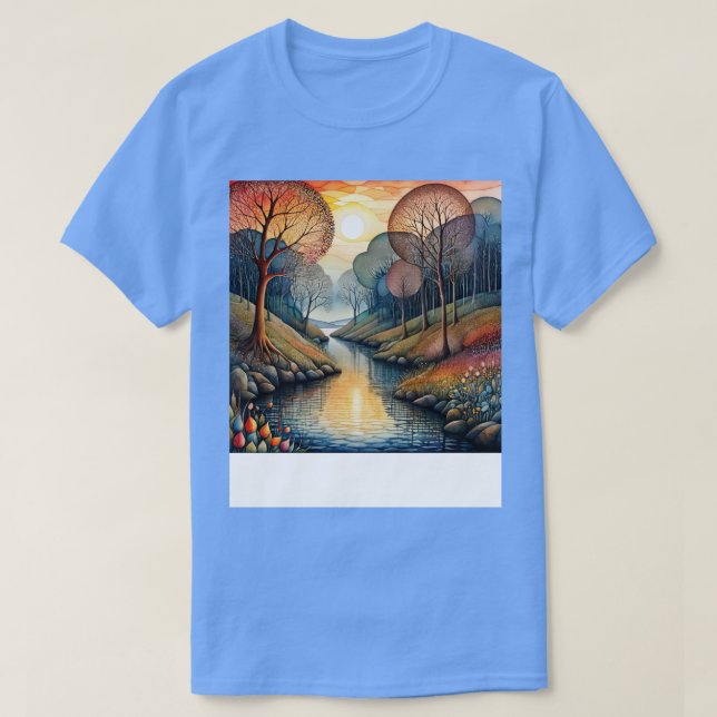 Camiseta O TShirt de queda (Frente do Design)