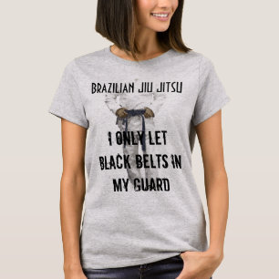 Camiseta O tshirt engraçado de Bjj deixou somente cinturõ