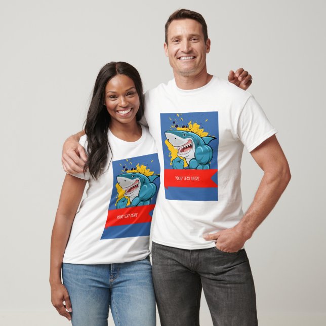 CAMISETA O TUBARÃO  (Unissex)