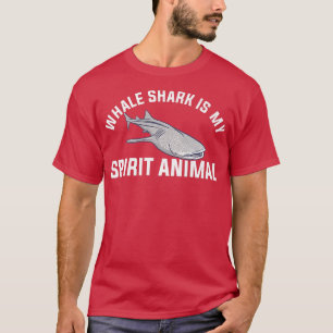 Camiseta O Tubarão-Baleia É O Meu Espírito Biológico Animal