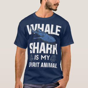 Camiseta O Tubarão-Baleia É O Meu Espírito Biológico Animal