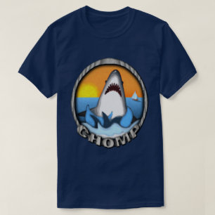 Camiseta O tubarão Chomp