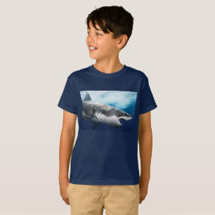 Camiseta O tubarão de Bull unisex caçoa o t-shirt
