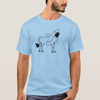Camiseta O tubarão do cavalo