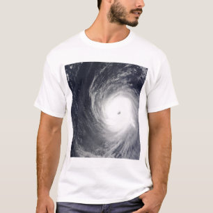 Camiseta O tufão super Melor paira sobre o Oce pacífico