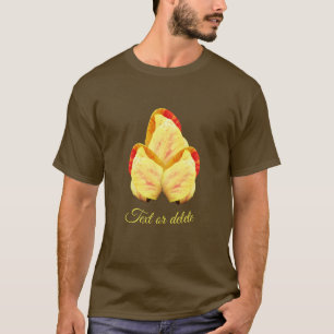 Camiseta O Tulip Flói Seu Texto Personalizado