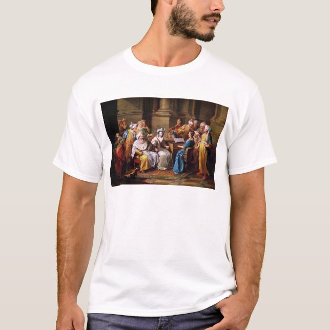 Camiseta O turco grande que dá um concerto para sua senhora (Frente)
