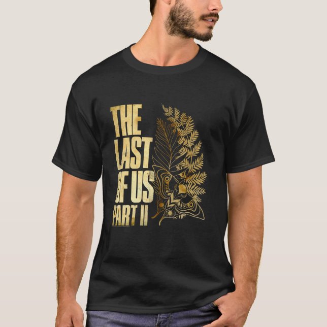 Camiseta O Último de Nós Parte II Vide Golden Moth e Folhas (Frente)