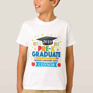 Camiseta O último dia do menino do t-shirt graduado de