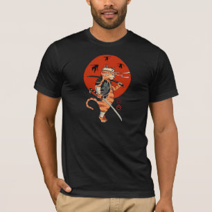 Camiseta O Último Gato Samurai