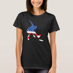Camiseta O Último Golf De Dólar Do Jogador Frisbee 4 De Jul