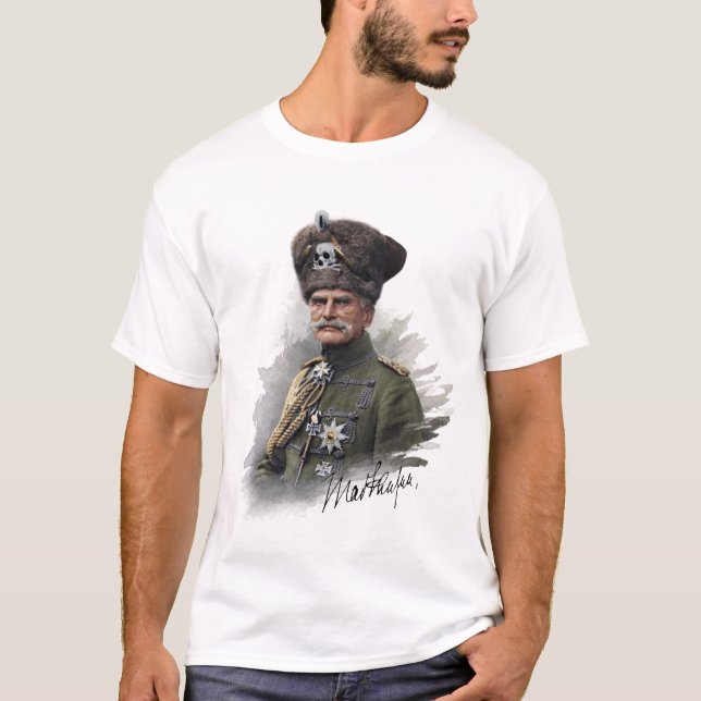 Camiseta O Último Hussar August von Mackensen (Frente)