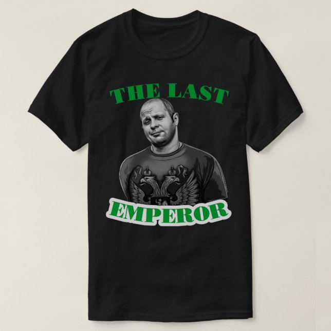 Camiseta O último imperador Fedor Emelianenko (Frente do Design)