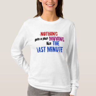 Camiseta O último minuto