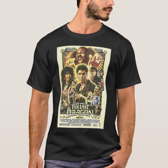 Camiseta O último Poster de filme do dragão (Frente)