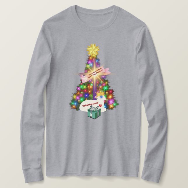 Camiseta O último presente é o Namorados de Jesus (Frente do Design)