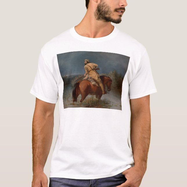 Camiseta O último tiro do caçador (1388A) (Frente)