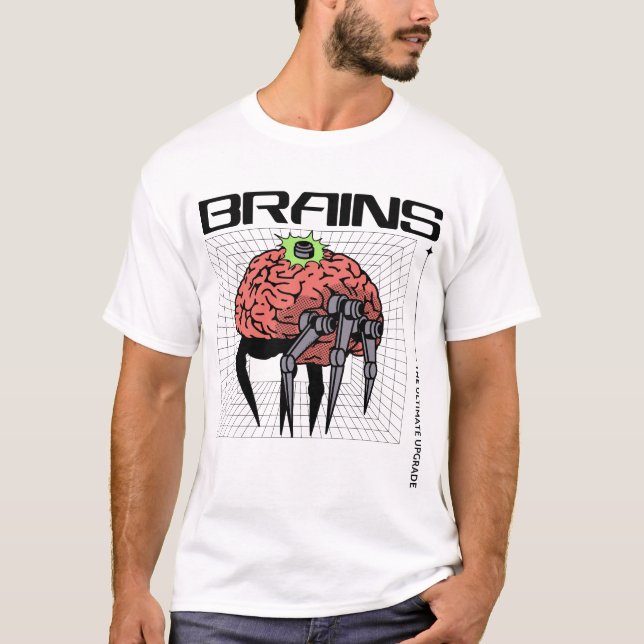 Camiseta O Último Upgrade, Neurociência, Neurolo (Frente)
