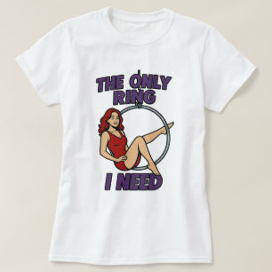 Camiseta O único anel que preciso de Lyra aérea