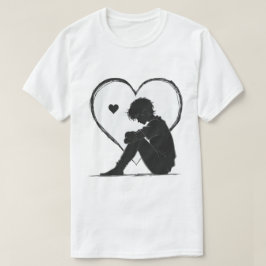 Camiseta O único apaixonado no meu mundo