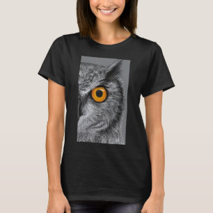 Camiseta O único artista de Wise Owl design, pintor de verd