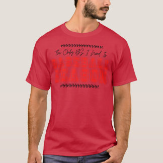 Camiseta O único BS de que preciso é da estação 14 de baseb