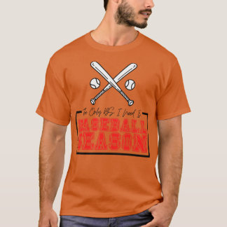 Camiseta O único BS de que preciso é da estação 17 de baseb