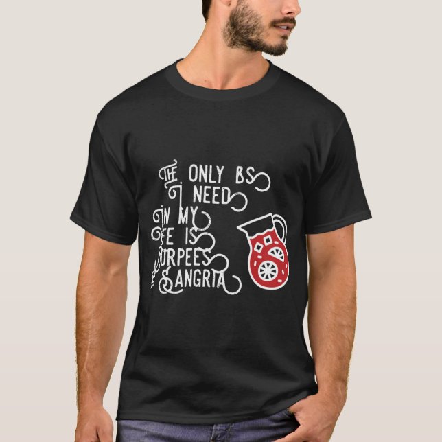 Camiseta O único BS que eu preciso na minha vida é Burpees  (Frente)