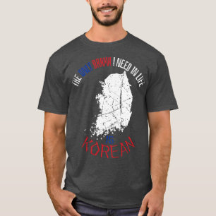 Camiseta O Único Drama Que Preciso Na Vida É Coreano 2