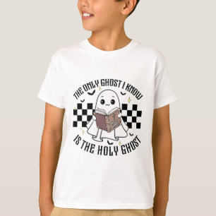 Camiseta O Único Fantasma Que Conheço É O Santo Espírito En