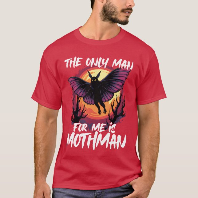 Camiseta O único homem para ele sou eu, Isman Cryptid boy (Frente)