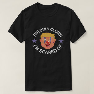 Camiseta O único palhaço que tenho medo, Halloween Anti-T