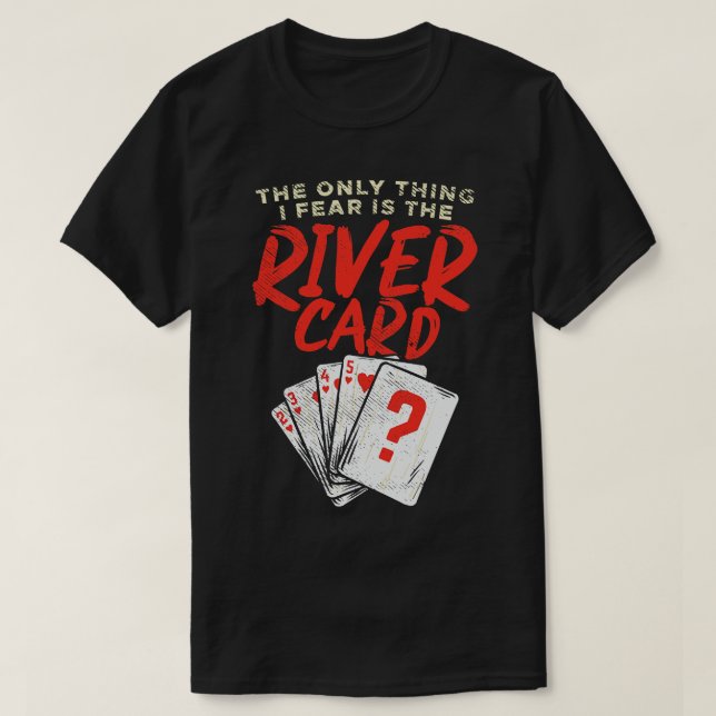 Camiseta O Único Que Receio É O Rio D (Frente do Design)