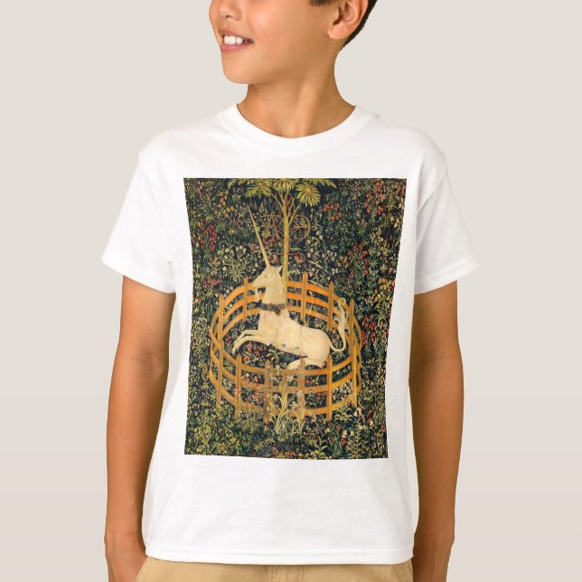 Camiseta O Unicórnio em cativeiro (Frente)