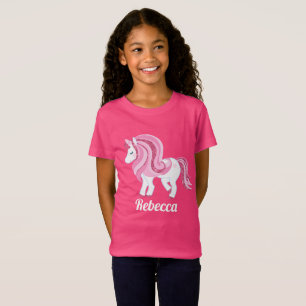 Camiseta O unicórnio mágico adiciona o t-shirt conhecido