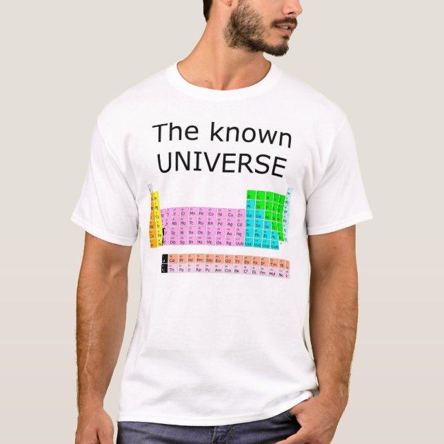 Camiseta O universo conhecido (Frente)