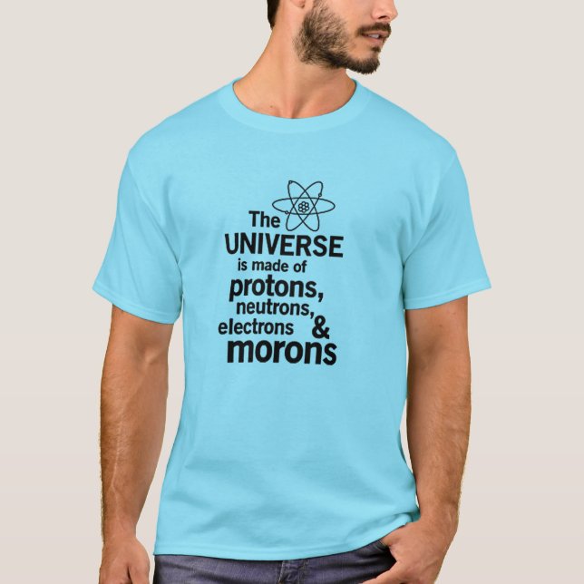 CAMISETA O UNIVERSO É FEITO DE (Frente)