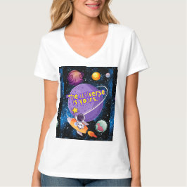 CAMISETA O UNIVERSO É SEU