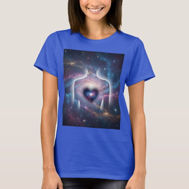Camiseta O Universo Vive Em Você (Frente)