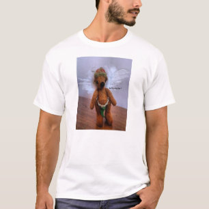 Camiseta O urso de Ker'Dunkedunk É um anjo. Sim!