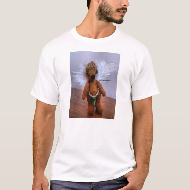 Camiseta O urso de Ker'Dunkedunk É um anjo. Sim! (Frente)