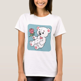 Camiseta O urso de ursinho com aumentou