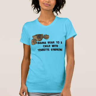 Camiseta O urso/Tourettes do Mama não é um adjetivo