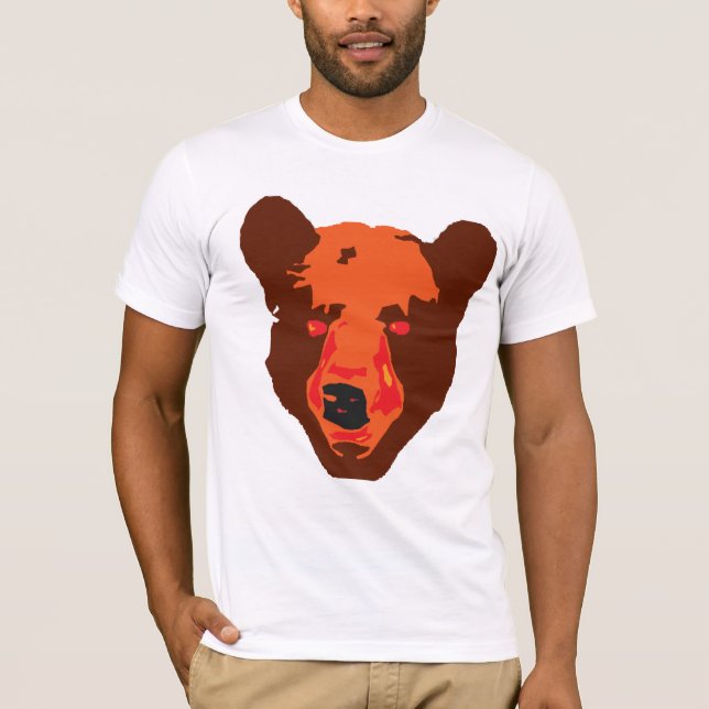 Camiseta O Urso Vermelho (Frente)
